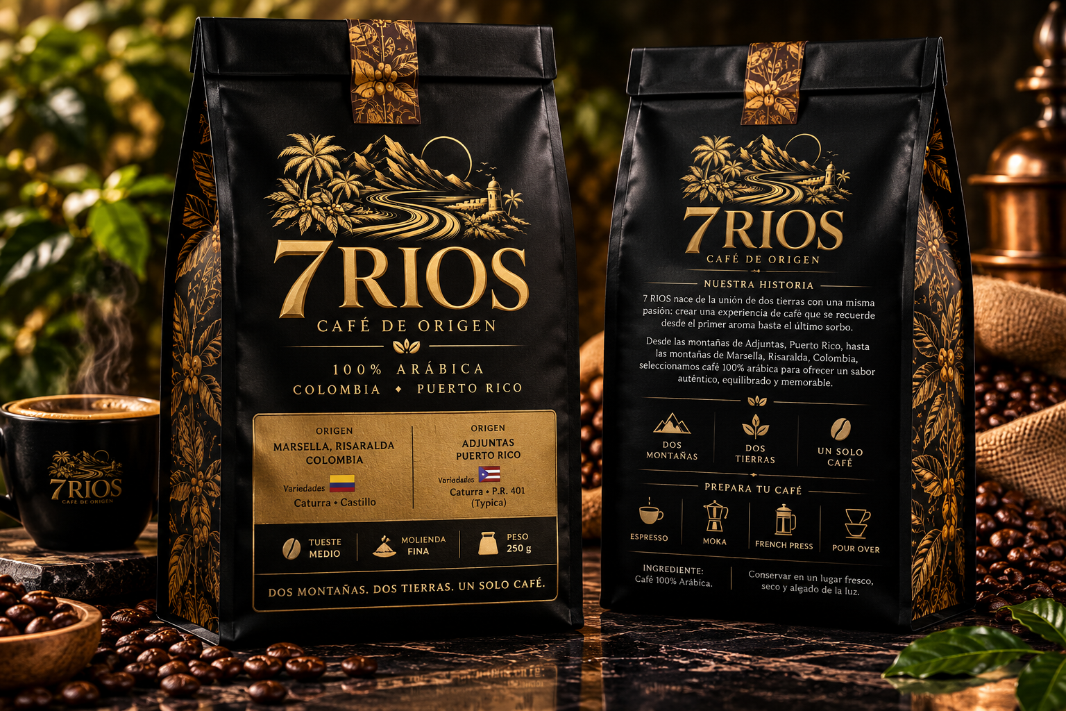 Empaque 7 RIOS Café de Origen